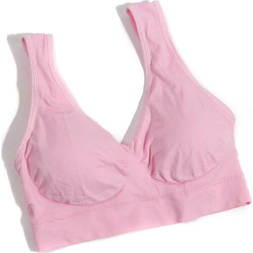 Women Sports Bra 3pcs/set Seamless Wireless Bras Sleep Top Tank Female Sport Bra Push Up Sports Bras Big Size S-XXXL