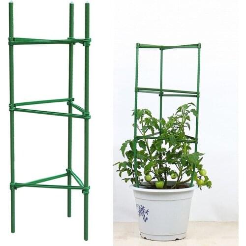 12 Pcs/set Plant Support Stake Garden Plant Rack Climbing Vine Rack Arms Cage Expandable Potted Frame Connectors Plant Stakes