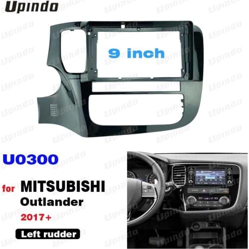 2 DIN 10.1 Inch Car Radio Fascias for MITSUBISHI Outlander 2017+ Dashboard Frame Installation DVD GPS Mp5 Multimedia Player