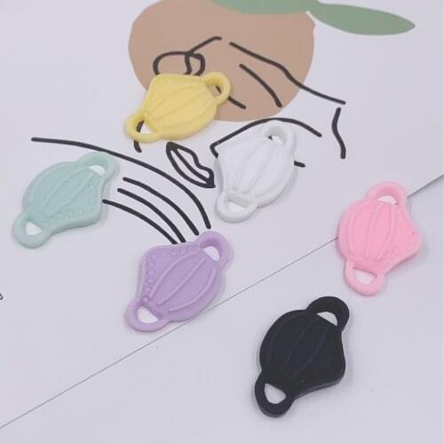 6pcs Acrylic Simulation Mask Charms Simulation vodka bottle Necklace Keychain Pendant DIY Making Accessories