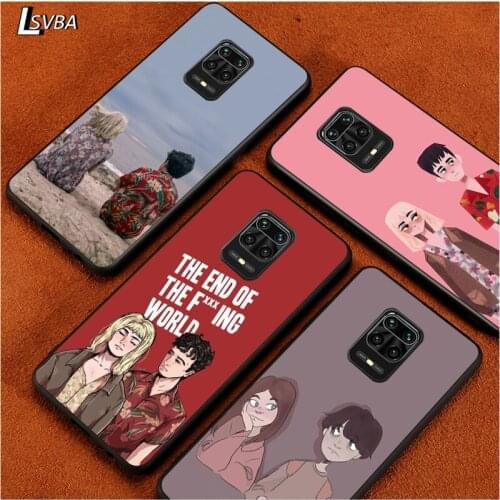 We End or the world for Redmi K30 K30S K30T K20 10X 9i 9 9A 9C GO 8A 8 7 6 6A 5A 4X S2 Pro Plus Ultra Black Phone Case