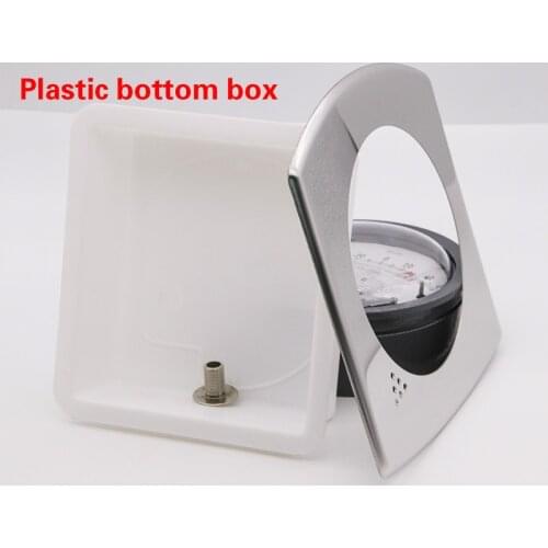 Differential pressure gauge Mounting box 304 stainless steel panel Magnehelic Gauge Box Mounting Panel