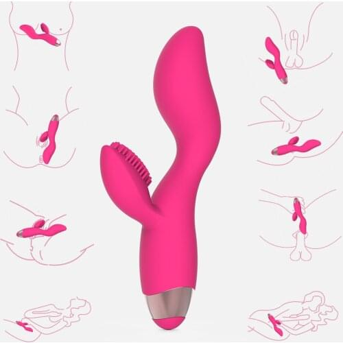 10 Speed G Spot Dildo Vibrator Silicone Waterproof Rabbit Vibrator Clitoris Stimulator vagina Massager Sex Toys For Women