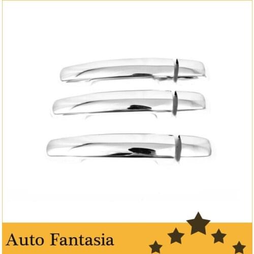 Chrome trim strips car accessories chrome door handle cover - for Suzuki Grand Vitara 05-12- free shipping