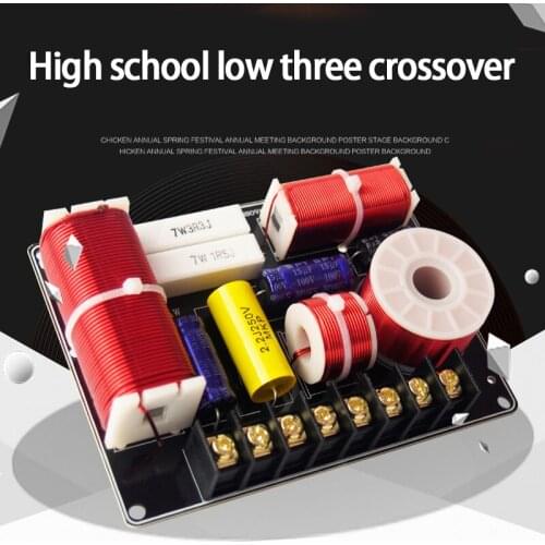 KYYSLB DY-3FP-01 200W 4-8ohm Crossover Point 450/4700Hz High Middle and Low Three Crossover Natural Sound Frequency Division