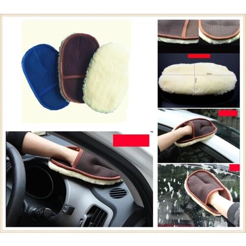 Car interior cleaning gloves motorcycle care waxing rag Accessories for Fiat Fiorino 595 500 500S Toro Fullback Aegea