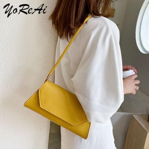 YoReAi Retro Casual Womens Totes Shoulder Bags Fashion Exquisite Shopping Bag PU Leather Chain Handbags for Women Popularity