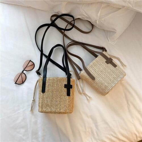 Manufacturers 2021 New Straw Art National Style Cross-body Bag