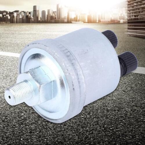 Force Sensor Gear Oil Pressure Sensor 1/8-27 NPTF Thread Oil Pressure Sensor Sender Unit 0-10 Bar For VDO Gear Oil Sensor