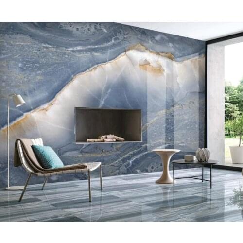 Blue Wall Murals Photo Contact Wall Paper HD Printed Murals Paper Home Improvement Wall Papers Home Decor Paper Wall Decor
