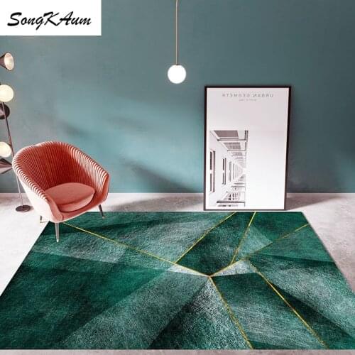 SongKAum New Style Nordic Creativity Large Carpets European simple Non-slip Tatami customizable Mats Bedroom Home Lving Room Rug
