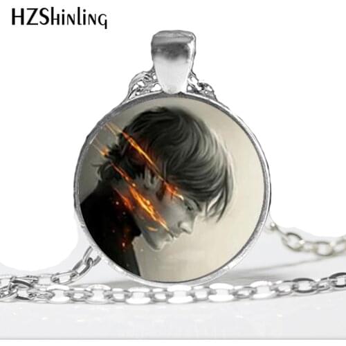 Supernatural Sam Necklace Supernatural Sam Jewelry Glass Dome Pendant Necklace art gift for women for men 2017 A-37-1 HZ1