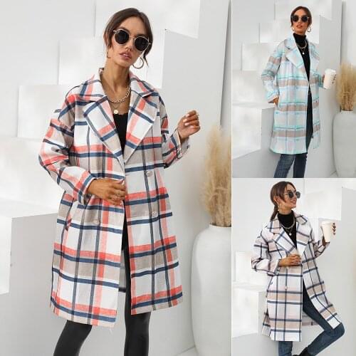 Женские шерстяные пальто XIKUO China At AliExpress