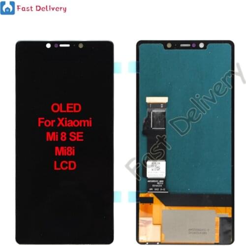 OLED For Xiaomi Mi 8 SE Mi8i LCD Display Touch Screen Digitizer Assembly For Xiaomi Mi8 SE lcd 100% Tested Replacement Accessory