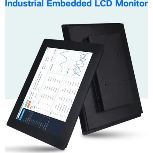 15.6 Inch Monitor of Tablet LCD Display Desktop Screen VGA HDMI AV TV 1920*1080 Not Touch Screen industrial computer monitor