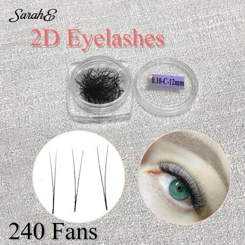 240 fans volume eyelashes 2D/3D/4D/5D/6D artificial mink eyelash extension Russian eyelash makeup cilios