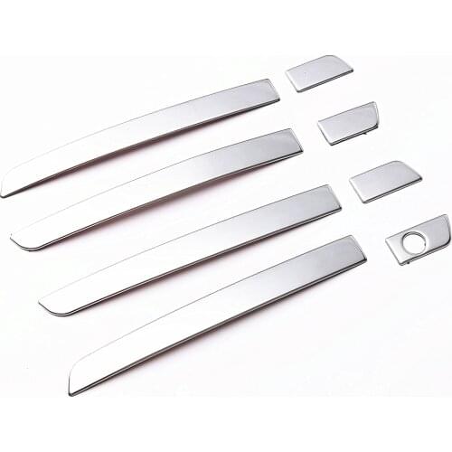 8pcs SUS304 Stainless Steel Door Handle Trim Car Styling Cover Accessories For Honda CRV CR-V 5th 2017-2018