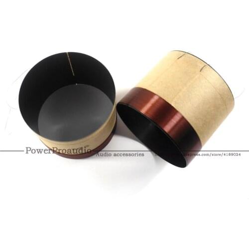 2pcs 76.2 Core BASV Bass Voice Coil 76.2mm Subwoofer 8OHM Speaker Accessories DIY