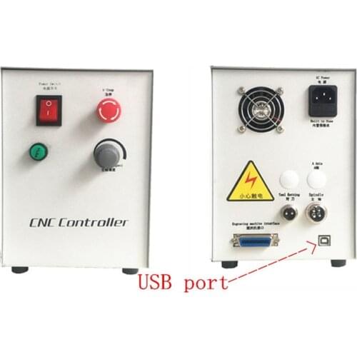 1.5KW 2.2KW CNC Engraving Machine Control Box CNC Controller for LY 3020 3040 6040 6090 800W 1500W 2200W USB Port 3 Axis 4 Axis