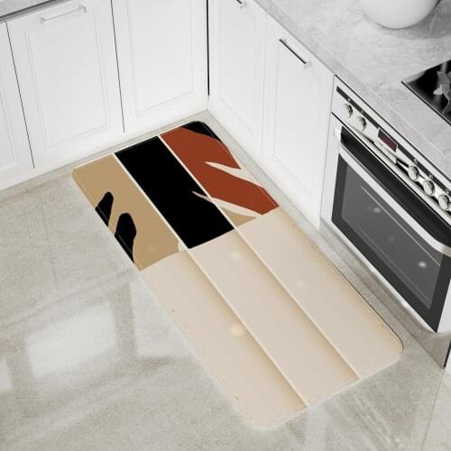 European Carpet Kitchen Soft Anti Slip Floor Mat Bedroom Bathroom Living Room Decoration Large Rectangular Printed Area Rugs