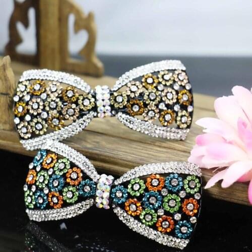 37*83mm Bowknot Bows Hair Accessory Headpiece Head Bands Headband Wedding Headdress Bridal For women Girls Hairpin Ornaments