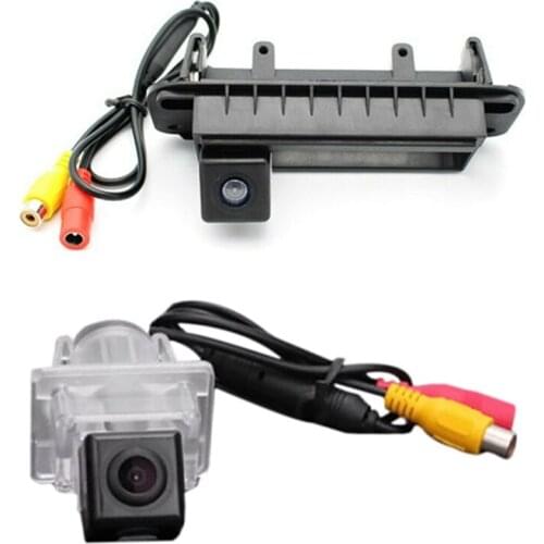 170 Degree Camera for Mercedes Benz C E W204 W212 W207 C207 656(H) x 492(V) & Handle Backup Camera CCD Rear View Camera