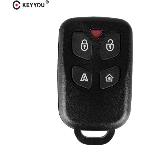KEYYOU 4 Button +Panic Remote Key Shell For Brazil For Positron Car Key Case Cover Shell Alarm Brand New Without Blade
