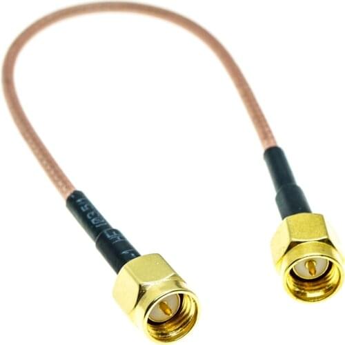 SMA Male to SMA Male plug RF Jumper pigtail Cable RG316 Coax Connector