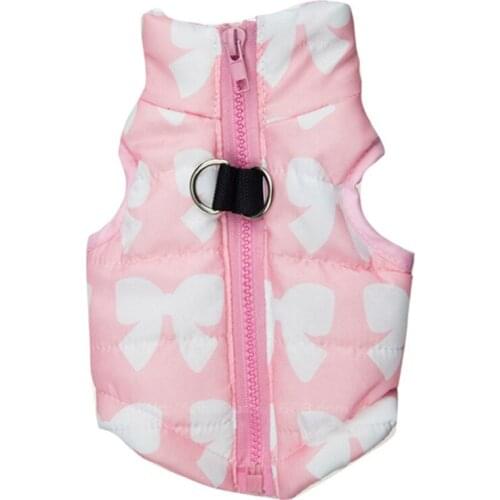 Pet Winter Padded Coat Retro Design Cozy Winter Dog Pet Jacket Vest Warm Pet Outfit Clothes