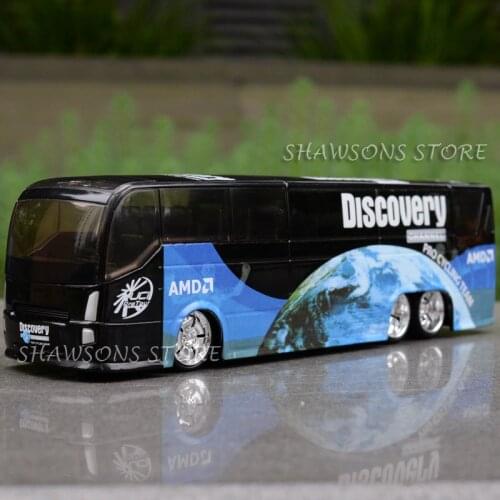 1:50 Diecast Metal Model Toys Bicycle Cycle Cross Racing Team Bus Miniature Replica Collection