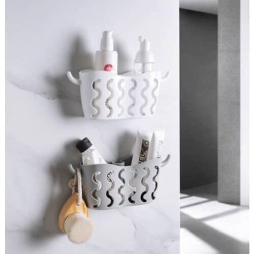 1 PC Soap Holder Brush Storage Tools Multifunction Sink Hanging Basket Sponge Drain Baskets Waterproof Bathroom Accessory