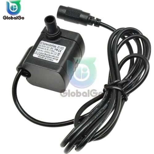 10pcs/Lot DC12V USB 5V-1020 3W Solar Mini Submersible Pump DC Motor Water Pump