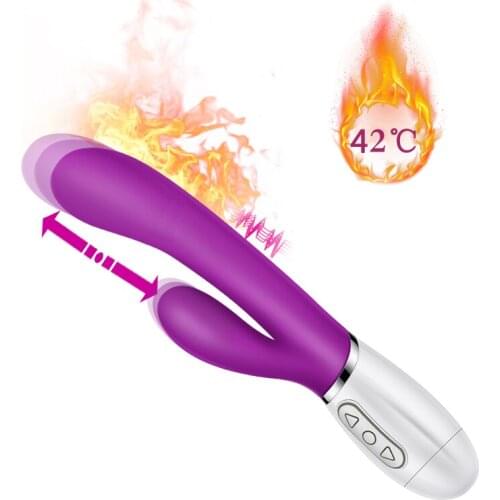 18 frequency G point female dildo sex toy rabbit vibrator vaginal clitoral massager female masturbation sex toy female