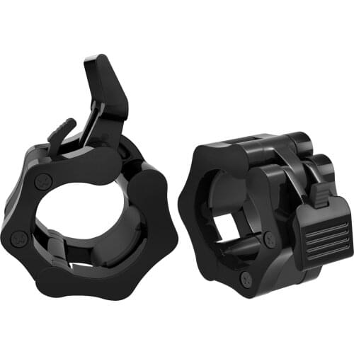 2Pcs Dumbbell Barbell Collar Clips Clamp Gym Weight Lifting Fitness Training New 50mm