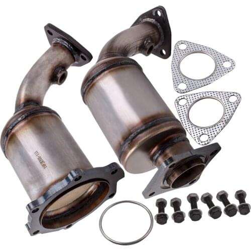 2pcs Fit For Nissan Murano 3.5L 2003-2007 Front Driver Passenger Catalytic Converter