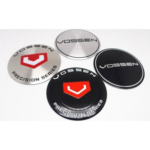 4pcs 65mm Vossen Percision Stickers Wheel Center Cap Hub Badge Emblems Car Styling Accessories