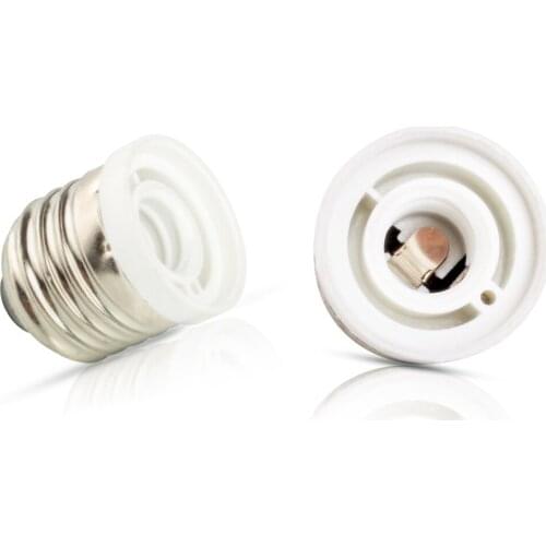 5Pc Light Bulb Socket Adapter Medium Base E26 to Candelabra E12 Screw Reducer