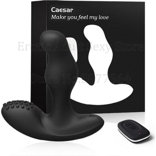 New LEVETT Wireless Remote Control Rotating Male Prostate Massage Vibrator Anal Plug Buttplug Anal Sex Toys For Men Sex Products