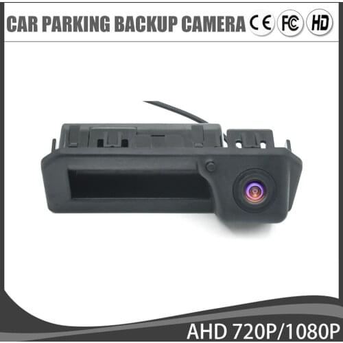Vehicle Car Rear View Reverse Camera For Audi Q2 Q5 A5 A6 VW Passat Skoda Kodiaq 2017 2018 Auto Backup Parking Night Vision AHD