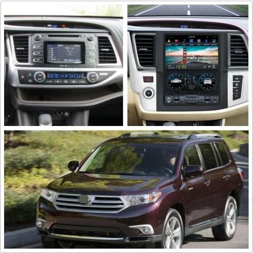 For Toyota Highlander 2014 - 2019 With JBL Android 9 Carplay Radio Player Car GPS Navigation Head Unit Car stereo BT WIFI