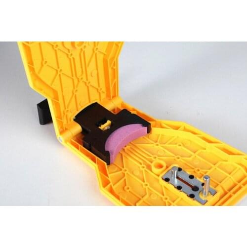 Chainsaw Teeths Sharpener Chain Saw Blade Sharpening Grinder Tool Power Bar Mount Saw Chain Sharpener Woodworking Tools Sanding