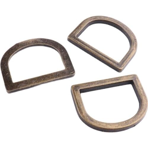 D-Rings 25mm(1inch)Webbing strapping Hand Leather Bag Purse Strap Belt Dog Collar Chain Web Belts Buckle Clasp DIY Handmade