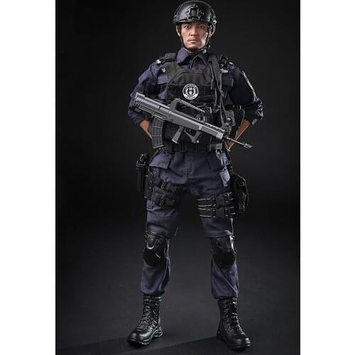 1/6 Mini Times Toys M026 Chinese SWAT Male Soldier Special Police Action Figure Doll Toy