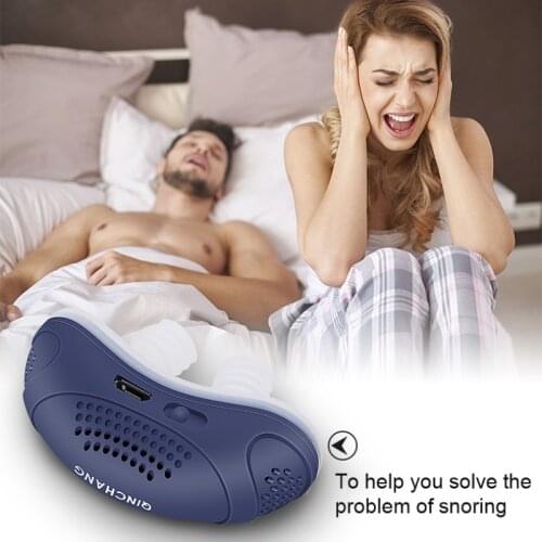 Electric Anti Snoring appliance Aid Mini Device Stopper Nose Breathing Relieve Snoring Aid Antisnoring For Better Sleep