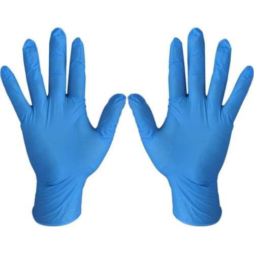 Hot 100pcs Disposable Latex Gloves White Non-Slip Universal Catering Gloves Rubber Latex Gloves Home Food Cleaning Rubber Gloves