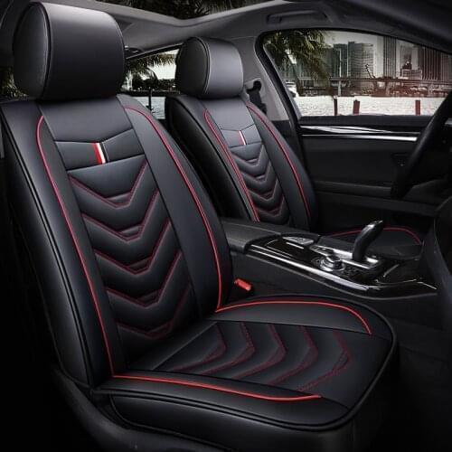 Leather car seat cover 5 seats for citroen berlingo c4 c5 c3 c4 picasso c1 all models car accessories Front row + rear row