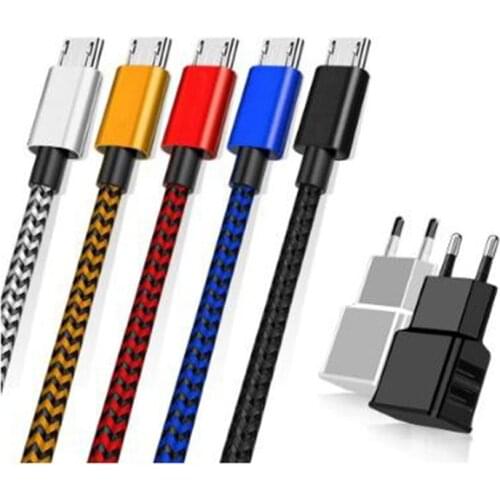 1/2/3m Micro USB Charging Cable For huawei p9 lite p10 lite p smart nova 2i 3i Honor 9 Lite 9i Kabel Mobile Phone cable Adapter