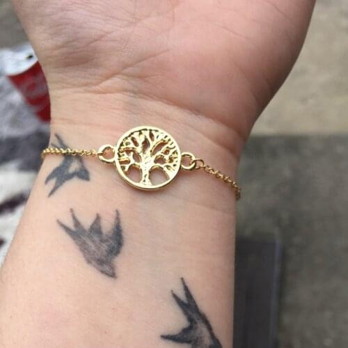 New Vintage Tree of Life Charm Bracelets for Women Men Wristbands Jewelry Adjustable Chain Bracelet & Bangle pulseira mujer