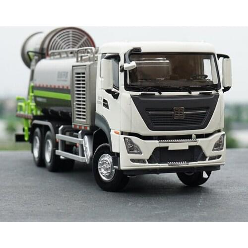 Original factory authentic 1:38 Zoomlion Dongfeng Environmental Dust Suppression truck model, Zoomlion Clean Dust Truck model to