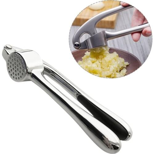 Stainless Steel Garlic Press Garlic Clip Kitchen Gadget Garlic Press Crusher Garlic Mincer For Kitchen Crushed Ginger Chili